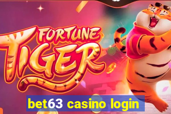 bet63 casino login